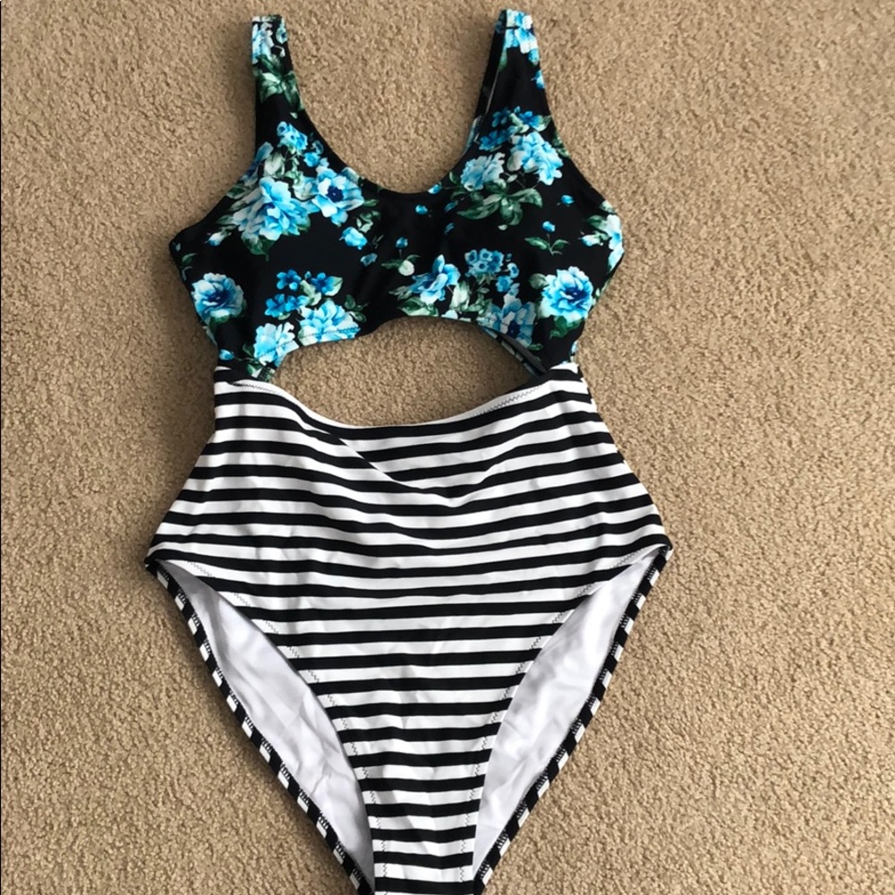 One Piece Cutout Suit